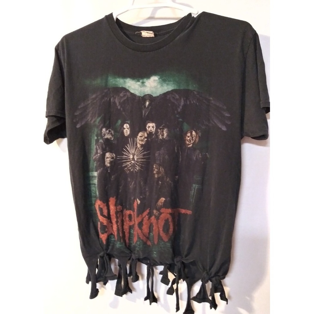 SlipKnot Prepare For Helll World Tour 2014-2015 Graphic Tshirt Fringe Bottom